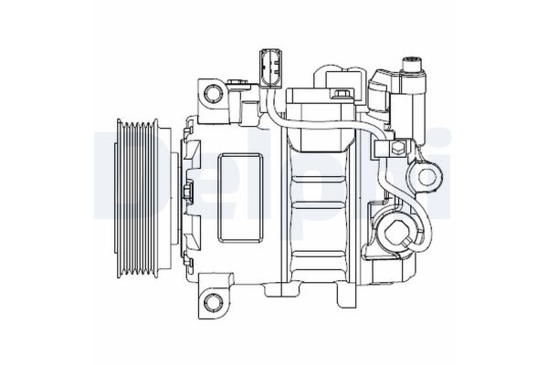 Klima Kompresörü  DELPHI CS20476