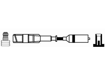 Buji Kablosu  NGK 38767  