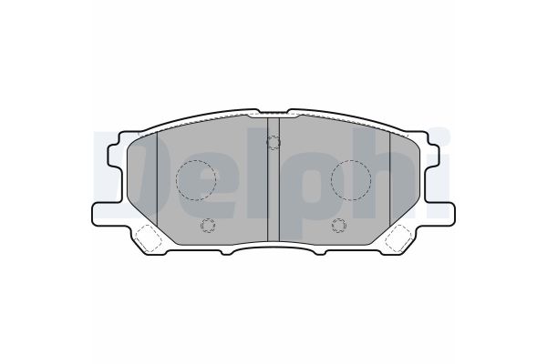 Fren Disk Balata Ön Lexus RC (2014->)  DELPHI LP1823