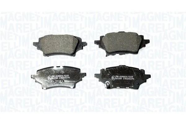 Fren Disk Balata Arka Toyota Yaris (XP21)(2020->)  SWAPP 44391