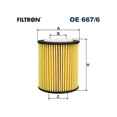 Yağ Filtresi  Toyota Proace City Verso (2020->)  FILTRON OE 667/6