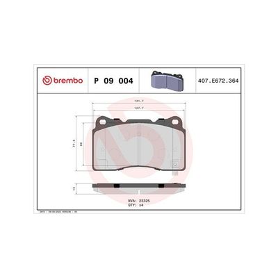 Fren Disk Balata Ön Honda Civic HB (FK)(01.2017->)  MAGNETI MARELLI 363700409004