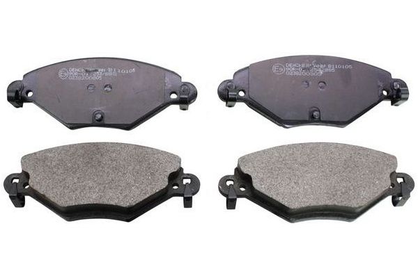 Fren Disk Balata Ön TWINS 16498