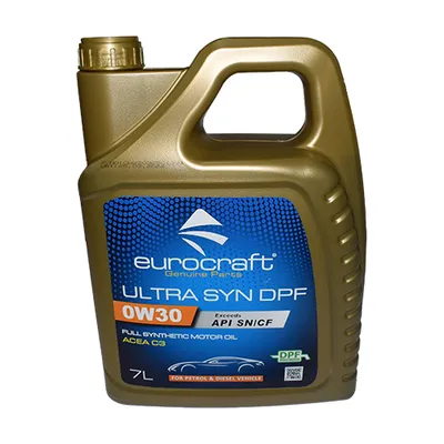Motor Yağı Partikül Filtreli (7 Lt) 0W30  EUROCRAFT EU F27199-017