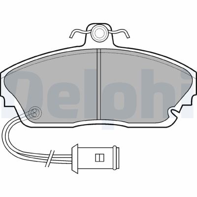 Fren Disk Balata Ön DELPHI LP559