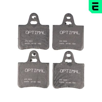 Fren Disk Balata Arka Citroen BX 5 Kapı (02.1983->08.1988)  OPTIMAL BP-09204