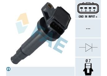 Ateşleme Bobini  FAE 80282  597088 5970C0 5970C1 133846 19500B1010 9008019015 9008019019 9091902239 9091902262 90919T2002 90919T2006 90919W2001 5970.88 5970.C0 5970.C1 19500-B1010 90080-19015 90080-19019 90919-02239 90919-02262 90919-T2002 90919-T2006 90919-W2001 94859441 94 859 441 94859442 94 859 442 19500-B-1010 19500B1010000 19500-B-1010000 19500B2040 19500-B-2040