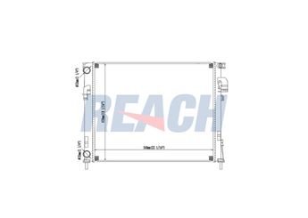 Su Radyatörü  MOTORTEC PEG0631  2140000QAN 21400 2140000QAS 4408645 4414161 4414691 7700312899 7711135144 7711135145 8200073817 91166000 91166001 91169066