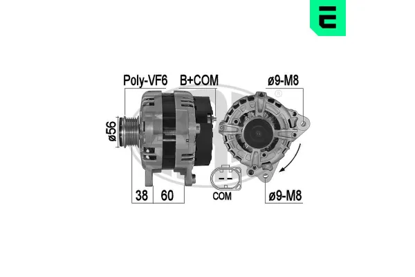 Alternatör  Audi SQ5 (8R)(12.2012->)  ERA 209564A