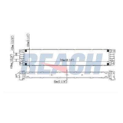 Su Radyatörü  Audi A6 Sedan (4A2)(04.2018->)  RADISEN RR 606401