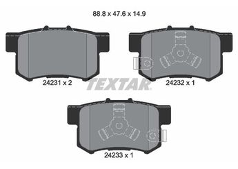 Fren Disk Balata Arka TEXTAR 2423101  43022S9AE00 43022SXS010 43022T0GA00 43022TP6H00 43022SCVA00 6430S9A010 06430S9A010 43022SJF000 6430S7S000 06430S7S000 6430SED000 06430SED000 43022SP0305 43022S9A010 43022SP0010 43022S7S000 43022S9A000 43022TL0G51 43022SXS000 6430SEDE50 06430SEDE50 6430S0KJ01 06430S0KJ01 6430S7AJ00 06430S7AJ00 43022S9A020 6430S2XJ00 06430S2XJ00 6430S0NJ00 06430S0NJ00 6430S3NJ00 06430S3NJ00 43022T0TH00 6430SCVA00 06430SCVA00 43022T2MT00 43022TP6A01 586207073 586207204 586202984 AY060HN005