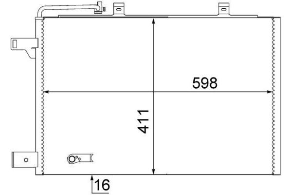 Klima Radyatörü  MAHLE AC 370 000S