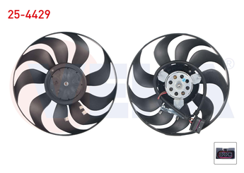 Radyatör Fan ve Motoru  VEKA 25-4429  1J0959455P 1J0 959 455 P