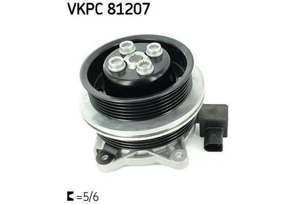 Devirdaim Su Pompası  Audi A1 (8X1)(08.2010->)  SKF VKPC 81207