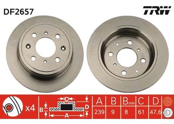 Fren Disk Ayna Arka Sağ ve Sol SWAPP 43061  42510SS1000 42510SELT50 42510-SEL-T50 42510SR3A10 42510-SR3-A10 42510SR3A11 42510-SR3-A11 42510SR3000 42510-SR3-000 42510SR3G00 42510-SR3-G00 42510SR3J00 42510-SR3-J00 42510SR3J01 42510-SR3-J01 42510-SS1-000 42510SR3J00HS