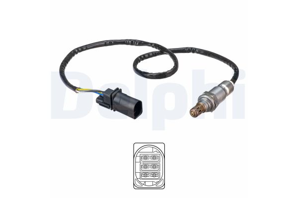 Oksijen (Lambda) Sensörü  DELPHI ES21303-12B1