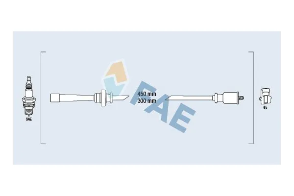 Buji Kablosu  Mitsubishi Colt (CJ0A)(1996->)  DODUCO 7918
