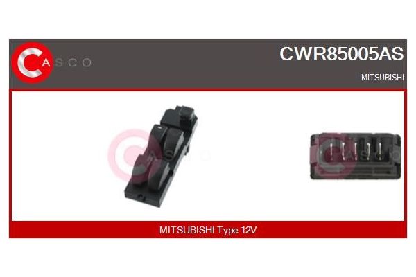 Cam Açma Düğmesi Ön Sol MCAR AN-855