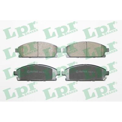 Fren Disk Balata Ön Nissan Pathfinder (R50)(07.1997->)  LPR 05P846