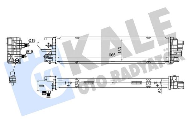 Turbo Radyatörü  RENAULT ORJINAL 144614882R