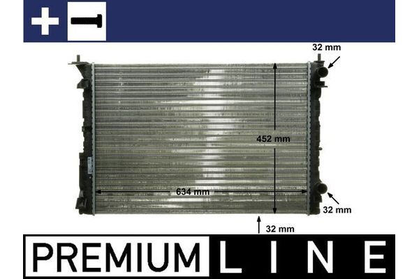Su Radyatörü  Renault Laguna (B56)(04.1998->)  MAHLE CR 311 000P