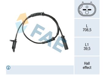 Abs Sensörü Ön Sağ veya Sol TRW GBS2638  34526850765 6850765 34 52 6 850 765 6 850 765
