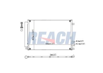 Klima Radyatörü  FORD ORJINAL CS5119710AA  1780092 51786211 51930033 1551184 51930093 9S5119710AA 9S51 19710-AA CS5119710AA