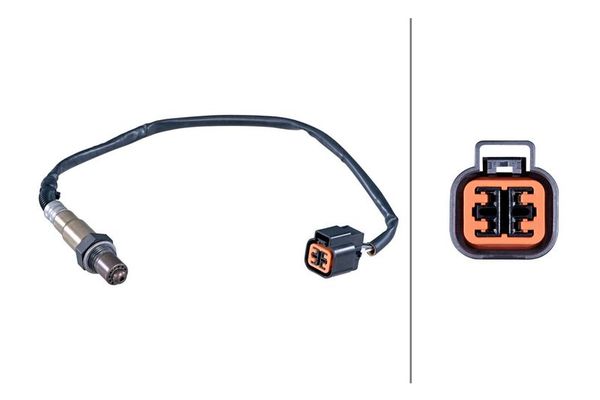 Oksijen (Lambda) Sensörü  Kia Cerato (LD)(2004->)  HELLA 6PA 358 066-271