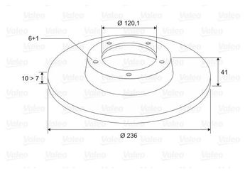 Fren Disk Ayna Ön Sağ ve Sol VALEO 186186  569028 90008003