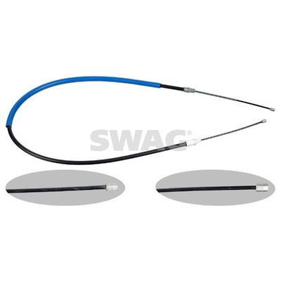 El Fren Teli Arka Sağ veya Sol Renault Twingo (C06)(05.1993->)  SWAG 60 10 1816