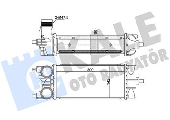 Turbo Radyatörü  VEKA 42-1919  2180086 GN116K775AB