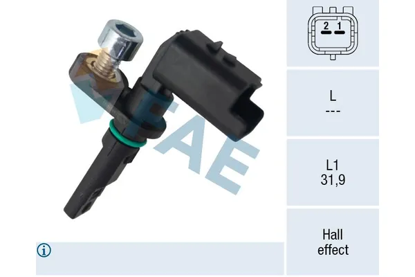 Abs Sensörü Arka Sağ veya Sol Citroen Spacetourer / Space (06.2016->)  FIAT ORJINAL 9806041680