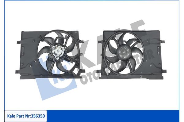Radyatör Fan ve Motoru  MOTORTEC OPL0035