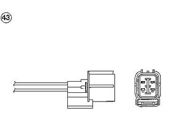 Oksijen (Lambda) Sensörü  NGK 92036  36531P0AA01 36531-P0A-A01 36531P3FA01 36531-P3F-A01 36531P54003 36531-P54-003 36531P72J01 36531-P72-J01 36531P73G01 36531-P73-G01 36531PADG01 36531-PAD-G01 36531PCA014 36531-PCA-014 36531PCA0140 36531-PCA-0140 36531PK2J01 36531-PK2-J01