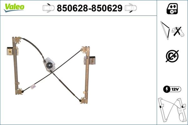 Cam Krikosu Ön Sol VALEO 850628