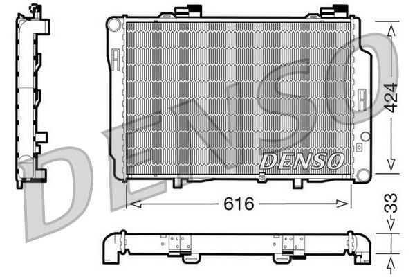 Su Radyatörü  DENSO DRM17070