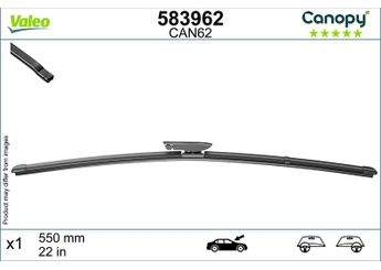 Silecek Süpürgesi Ön  550 mm - 22 inç VALEO 583962  4B0955425
