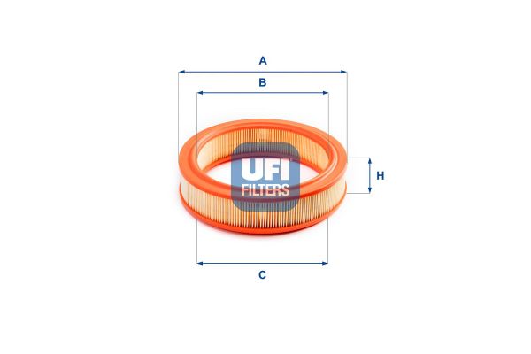 Hava Filtresi  FIAT ORJINAL 7579590E