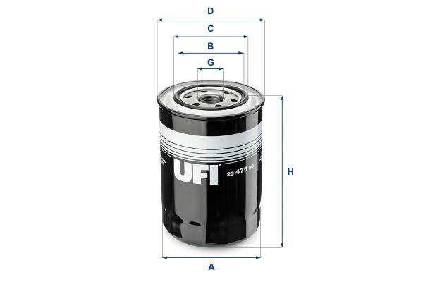 Yağ Filtresi  UFI 23.475.00