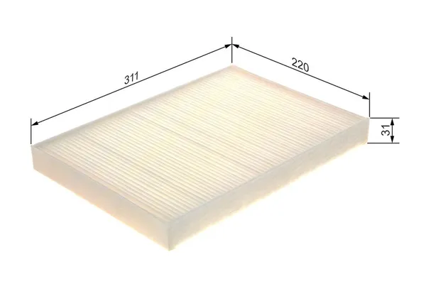 Polen Filtresi  Audi A5 Sportback (F5F)(10.2019->)  BOSCH 1 987 435 105