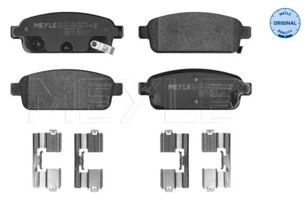 Fren Disk Balata Arka Chevrolet Cruze (2009->)  MEYLE 025 250 9616/W