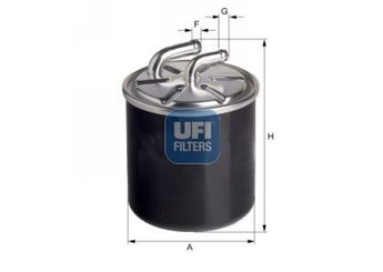 Yakıt Filtresi  UFI 24.126.00  1770A024