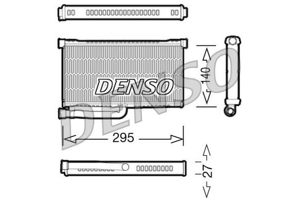 Kalorifer Radyatörü  DENSO DRR02004