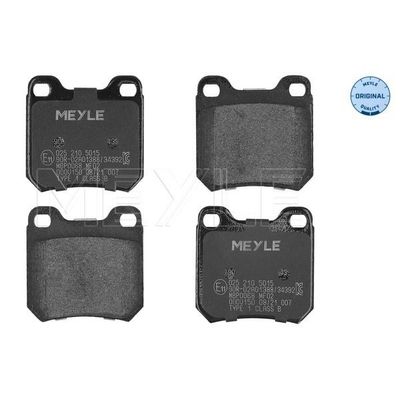 Fren Disk Balata Arka MEYLE 025 210 5015