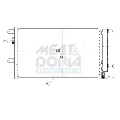 Klima Radyatörü  NRF 35751