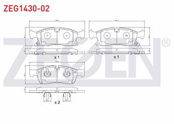 Fren Disk Balata Ön ZEGEN ZEG1430-02   68052369AA 0 6805 2369AA 68052370AA 0 6805 2370AA 6805 2369AA 6805 2370AA 64203820 006 420 38 20 64203920 006 420 39 20 A0064203820 A 006 420 38 20 A0064203920 A 006 420 39 20 74208020 007 420 80 20 A0074208020 A 007 420 80 20 4209600 000 420 96 00 A0004209600 A 000 420 96 00 74208120 007 420 81 20 4203302 000 420 33 02 A0074208120 A 007 420 81 20 A0004203302 A 000 420 33 02