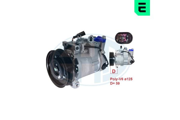 Klima Kompresörü  Audi A6 Avant (4F5)(03.2005->)  ERA 670141