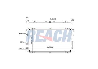 Su Radyatörü  ORİS MRN264034  2140000QAH 2140000QAL 4501137 4502435 7701043693 7701046210 7701499797 77411748 9161437 9198674 R1650001 RR1650001 09161437