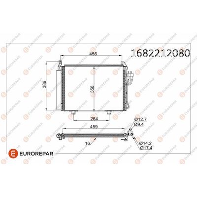 Klima Radyatörü  VALEO 814354
