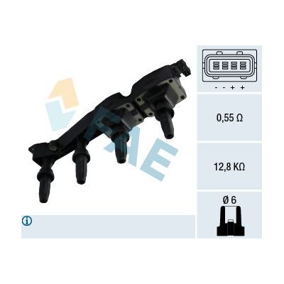 Ateşleme Bobini  Citroen Saxo (09.1999->)  SWAPP 10192